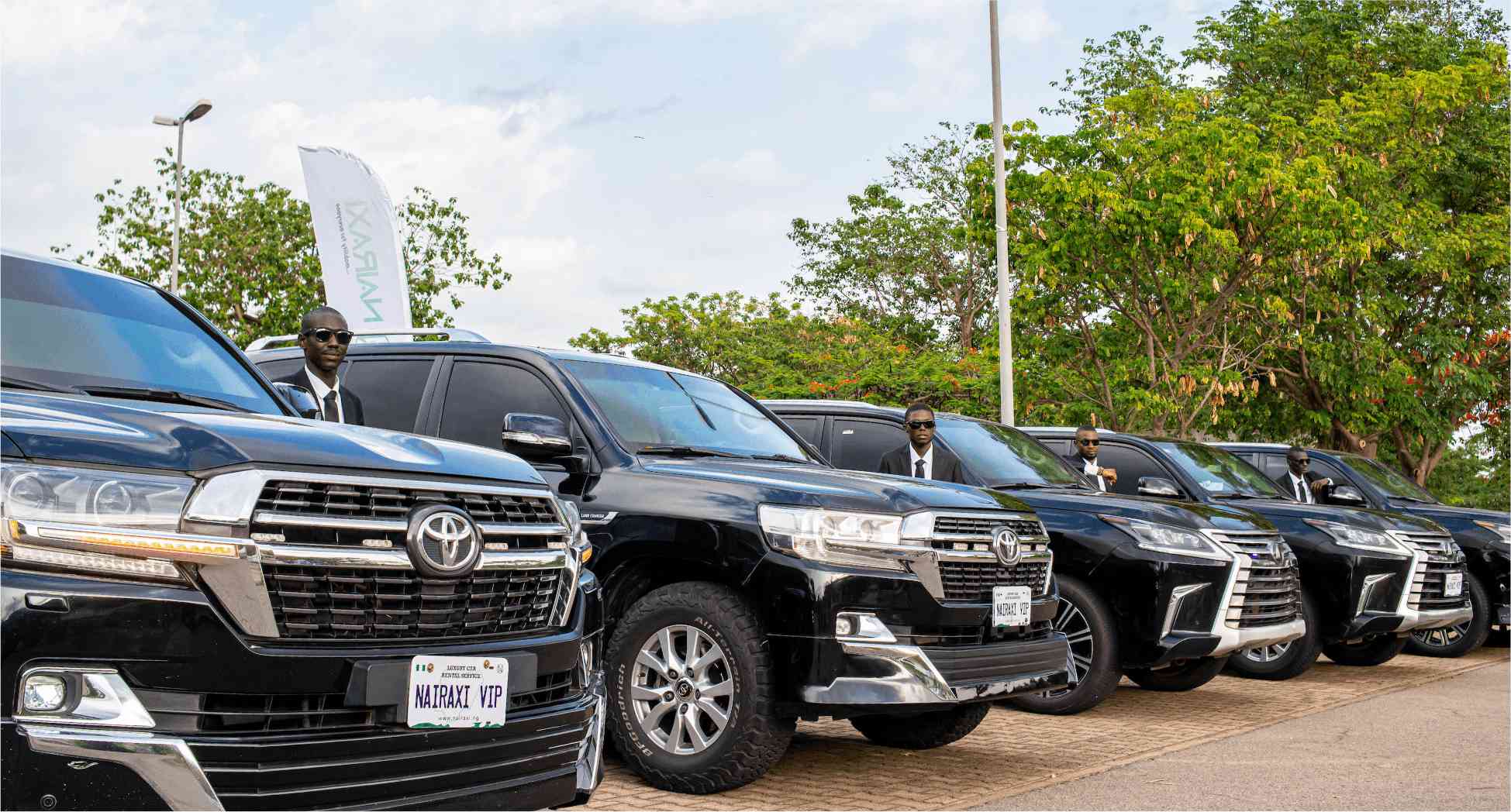 armoured car rentals in Abuja, Lagos, Kano, Port Harcourt and all major cities in Nigeria