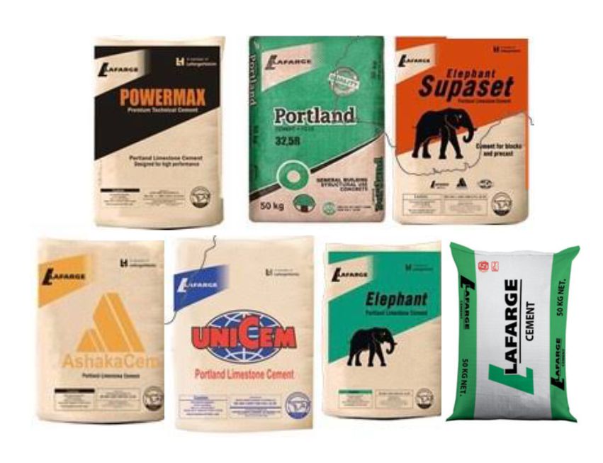 Buy Lafarge Cement Online and Have it delivered to your site | Building Material Supply Nigeria | Nairaxi